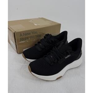 Kuru Womens Shoes Size 6.5 Wide Atom 2 Jet Black 6 1/2 6.5W Running Sneakers